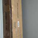 DUMOS 15FT Large Patio Umbrella with Base Included, Heavy Duty Extra Wide Outside Umbrella with 12 Ribbed Bars, Rectangle Outdoor Table Umbrella for Patio, Backyard, Pool, Deck & Garden,Khaki