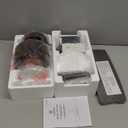 Ceiling Fan 36'' for Small Room: Matte Black Modern Fans with Light Remote Control - Reversible Quiet DC Motor Dimmable with 6 Speeds for Bedroom Office