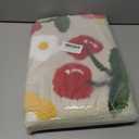 Anybar Beige Bathroom Rugs Cute Cherry Bath Mat Coloful Bathroom Accessories, Funny Flower Rug Non Slip Floor Mat, Machine Washable Bath Rug Soft Microfiber Carpet for Shower, Tub (20x32 inch) (1'8" x 2'8" (Rectangular))