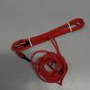 JSAUX USB C Cable [2-Pack 10ft], 3.1A Type C Charger Fast Charging Cord Right Angle Compatible with iPhone 16e 16 15 Pro Max Plus, Samsung Galaxy A14 A15 A25 A35 A53 A55, S25 S24 S23, CarPlay -Red