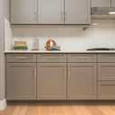 Ravinte 35 Pack 5 Inch Cabinet Pulls Champagne Bronze Stainless Steel Kitchen Drawer Pulls Cabinet Handles 5 InchLength, 3 Inch Hole Center