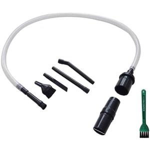 EZ SPARES Micro Cleaning Kit Vacuum Attachment Keyboard Crevice Cleaning Tool Brush Kit,Universal Vacuum Cleaner Attachment(7PCS)