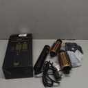 3 in 1 Rotating Hair Dryer Brush with Detachable Brush(2" & 1.5"),Negative Ionic Spin Blow Dryer Brush 100-120V,3 Heats and 2 Speeds Rotating Hot Air Brush for Curling,Straight,Drying