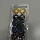 Mr. Pen- Spiky Sensory Rings, 10 Pack, Stress Relief Fidget Sensory Toys, Fidget Rings, Fidget Ring for Anxiety, Stress Relief Rings, Massager for Fidget ADHD Autism (Jewel Tones)