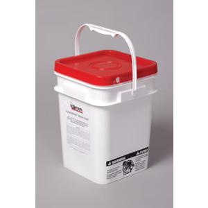 5 Gallon Square Bucket with Lid & Steel Handle Food Safe Grade HDPE Polyethylene Thickened BPA Free White Plastic Storage Container Heat Resistant Heavy Duty Premium Quality Buckets FDA Compliant 5 Gallon Square Bucket with Lid & Steel Handle Food Safe Grade HDPE Polyethylene Thickened BPA Free White Plastic Storage Container Heat Resistant Heavy Duty Premium Quality Buckets FDA Compliant