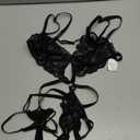 Avidlove Women Lingeries Deep V Teddy Lingerie Sexy Lace Bodysuit Cut Out One Piece Mini Babydoll (Medium, Black)