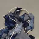 Breling 2 Pcs Denim Banner Denim Party Decorations Blue Banner Bachelorette Party Decorations Bunting Garland for Blue Jean Baby Shower Birthday Wedding Festival (Triangle)