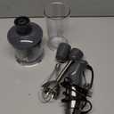 Mueller Hand Blender, 800W 12 Speed and Turbo Mode - Silver