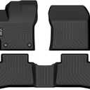 VIWIK Floor Mats for Toyota Corolla 2025 2024 2023 2022 2021 2020, Anti Slip 3D Floor Liners, TPE Waterproof Car Mats, Custom Fit All Weather Protection for 2020-2024 Corolla Sedan, Front & Rear