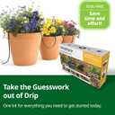 Raindrip R560DP Drip Watering System, Automatic Drip Irrigation System with Timer for Containers and Hanging Baskets, Waters up to 20 Plants, Includes 20 Drippers, Black