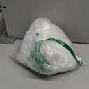 35 Inch Rabbit Fur Christmas Tree Skirt White Plush Skirt for Merry Christmas Party Christmas Tree Decoration