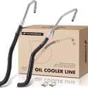 A-Premium Automatic Transmission Oil Cooler Line Hose Assembly | Compatible with Ford Flex 2010-2019 3.5L & Lincoln MKS 2010-2016 3.7L, MKT 2010-2019 3.5L 3.7L