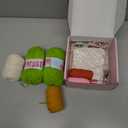 MAGIMUSE Crochet Kit for Beginners, Crochet Starter Kits, Amigurumi Craft Knitting Crocheting Kits with Step-by-Step Video Tutorials, 6 Pack Hanging Potted Plants Family(40%+ Yarn