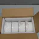 12 oz Ramekin Oven Safe, Creme Brulee Ramekins with Lids, Small White Ceramic Ramekin, Mini Baking Bowls with Cover Set of 4, Ramekins Assorted Sizes