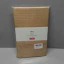 maxmill Weaved Texture Rectangle Tablecloth Water Resistant Wrinkle Free Spill-Proof, Soft Table Cloth for Dining Room Decoration, Banquet Parties Event Holiday Dinner, 60 x 84 Inch Beige