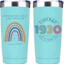 96th Birthday Gifts For Women, 96 Year Old Birthday Gifts for Woman, 96th Birthday Decorations for Mom, Girlfriend, Sister, Wife, Grandma, Daughter, 1930 Vintage Tumbler 20 OZ, Pack of 1 