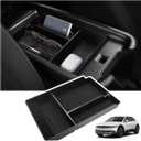 2025 Upgrade Center Console Organizer for Hyundai Ioniq 5 2022-2025 Ioniq 5 Storage Accessories with Non-Slip Liner Hyundai Ioniq 5 Center Console Organizer |Easy to Install||Keep Things Organized|