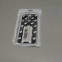 Fall Autumn Leaves Pumpkin Clear Case Compatible with iPhone 13, Halloween Ghost Skull Pattern Cover for iPhone 13, Cool Clear TPU Bumper Phone Case Cover