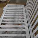 Delta Children Essex 4-in-1 Convertible Baby Crib, Bianca White with Natural Legs