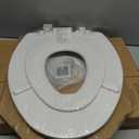 Mayfair NextStep2 Toilet Seat with Built-In Potty Training Seat, Slow-Close, Removable that will Never Loosen, Elongated, White