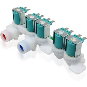 DC97-15459G Water Inlet Valve Assembly Fit for Samsung Washer, Replaces AP5623056 PS4220861 EAP4220861 3276197 WA45H7000AW WA48H7400AWUpgraded 5-Solenoid Design, Leak-Proof)