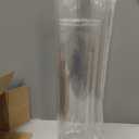 Liotww Extra Large Clear Flower Vase for Floor, Acrylic Cylinder Oversized Big Wide Mouth Plastic Tall Vases for Home or Wedding (D7.8"X24" - D6 X19.8 - D4.8"X15.8" + 3 Holder)