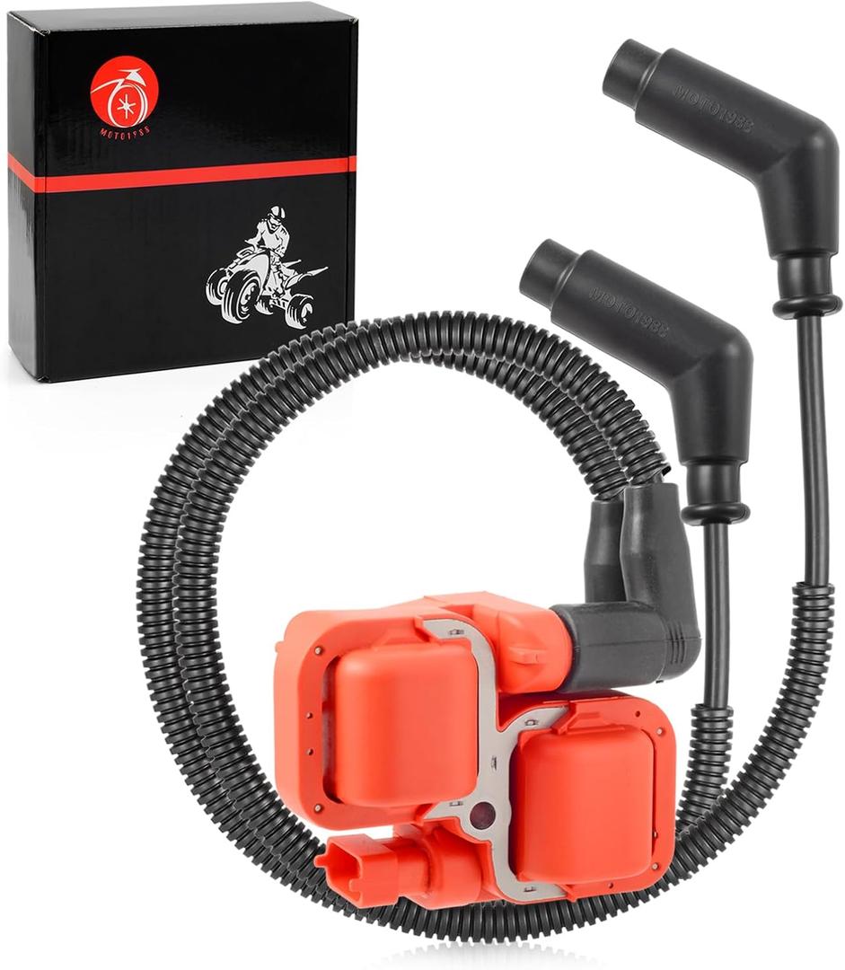 Ignition Coil Pack and Spark Plug Wire Cap For Can Am Commander Maverick Outlander Renegade MAX 500 570 650 800 800R 1000 1000R TRAXTER 500 650