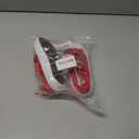 Toddler Boys and Girls Low Top Canvas Adjustable Strap Sneakers (6.5 Narrow Toddler, Red)