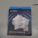 Lian Li UNI Fan SL Wireless (Reverse Blade) 120mm ARGB Fan - Single Pack - 2.4 GHz Wireless Signal for RGB & Fans Control - Daisy-Chain Design - Controller NOT Included & Required - White (12RSL1W1W)