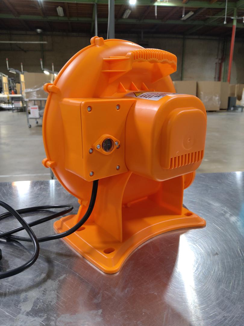 Bounce House Air Blower with Stakes, Plastic Hammer and Carrying Bag