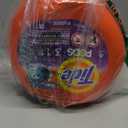 Tide PODS laundry detergent pacs, 3-in-1 Stain Remover, Odor Fighter, Color Protector, 42 Count, HE compatible, Spring Meadow Scent