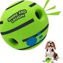 Dog Toys Ball, Interactive Dog Ball, Shaking with Gibbering Sound, for Training & Herding, M, 3.46 in (8.8 cm), Classic