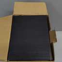 Paper Towel Dispenser Countertop, Bamboo Paper Hand Towel Holder for Bathroom Kitchen Toilet, Black Napkin Towel Holder, Napkin Dispenser Suitable for C-Fold Z-Fold Trifold Multifold Towels