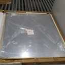 TETOTE Brushed Gold Frame Mirror for Bathroom Wall 42" x 36" Brushed Brass Beveled Rectangle Bathroom Vanity Mirror for Over Sink, Bedroom, Entryway, Living Room, Tempered Glass, Stronger Frame