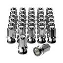 14x1.5 Alcoa Dually Lug Nuts, 32PCS M14x1.5 Thread OEM Lug Nut for 2017-2022 F250 F350 13/16"(21mm) Hex with Attached Washers Replace HCPZ-1012-B & HCPZ-1012-A