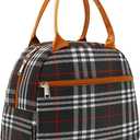 FlowFly Insulated Lunch Cooler Bag - Tote Bag Organizer for Women/Men, W&B