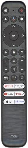 Dan's Originals OEM RC923 FMB2 (Motion Backlight + Voice) for TCL Google TV Smart Remote Control | 65QM851G | 75QM851G Q Class 4K UHD HDR QD-Mini LED Smart TV with Google TV 21001-000121l, Black