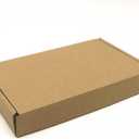 Small Cardboard Shipping Box Mailers 7.7x3.9x1.37 Inch Corrugated Packaging Storage Boxes 100 Pack (Inside Size: 7 x 3.75 x 1.25")