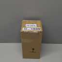 Ceramic Vase for Flowers – Modern Small Ribbed Textured Flower Vase for Home Decor, Pampas Grass, Decorative, Farmhouse, Coffee Table, Kitchen Centerpieces, Bookshelf and Home Living (White)