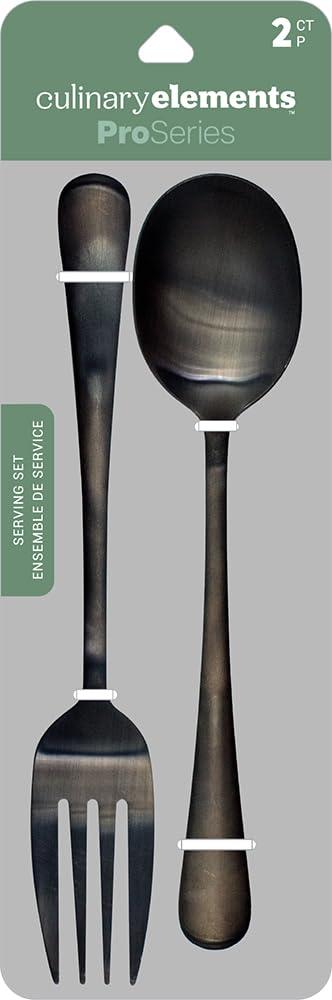 Culinary Elements Black Culinary Elements Serving Set 2ct, 2 CT
