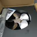 Solar Attic Fan 32W 1600CFM High Airflow Roof Vent Exhaust Fan - Weatherproof, Solar Powered Attic Ventilation for Home, Garage, RV, Greenhouse
