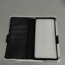 TUCCH Case Wallet for Galaxy S25 Ultra, Kickstand [RFID Blocking] Card Holder, Folio Magnetic PU Leather [TPU Shockproof Interior Case] Protective Folio Cover Compatible with Galaxy S25 Ultra, Black