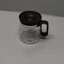 Coffee Pot Mug, 16 Oz Glass Coffee Mug - Coffee Pot Style, Portable, Mini Small Capacity Clear Cup With Handle And Spill Proof Lid, For Hot Teas, Hot Chocolate Etc.