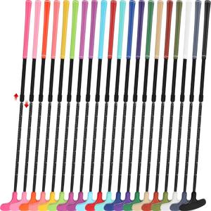 Leitee 20 Pack Golf Putters Bulk Two Way Adjustable Golf Putter for Men and Women Mini Putter for Right or Left Handed Golfers Clubs, 23.62"