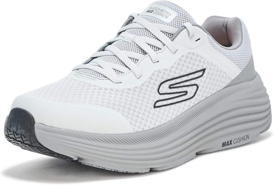 Skechers Men's Max Cushioning Endeavour Sneaker (11, Grey)