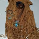 Cowgirl Outfits Kit for Women 12 Pcs Western Cowgirl Jewelry Set for Cosplay (Small)