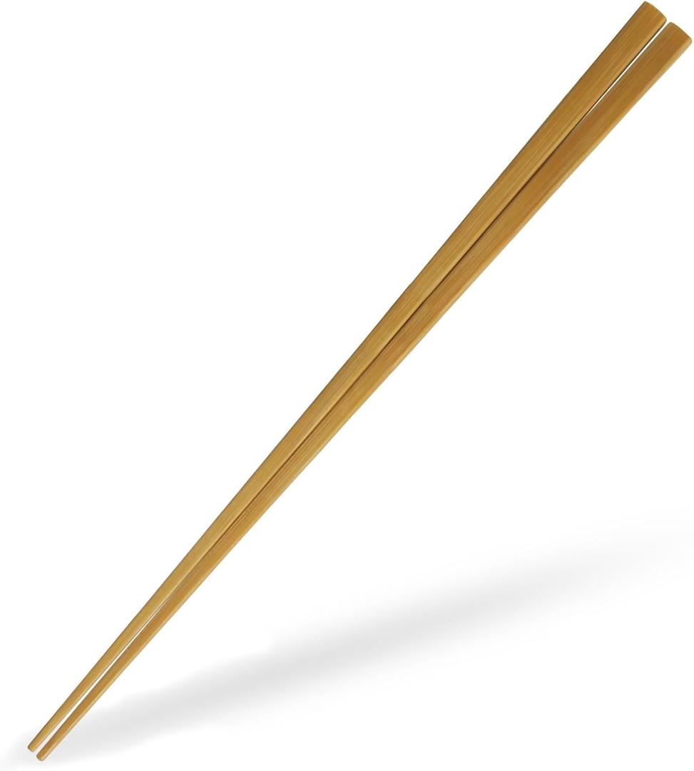 Bamboo Chopsticks 8.85 in (225mm), Japanese Tableware, Soot Bamboo, Tapered Chopsticks, Reusable, Made in Japan