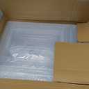 7 code Large Clear Shoe Boxes OrganizerThicker Material Stronger Shoe Box with Magnetic Door, Stackable Shoe Storage Box for Closet, Foldable Space-Saving Storage Bins Shoe Cabinet, White 9 Pack