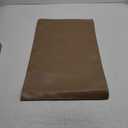 Non Slip Headrest Cover for Furniture Slipcovers,Faux Leather Headrest Protector for Recline Chair Vinyl Head Protector Cover for Sofa,Theater Seat Cover for Home & Office 17x27 in, Taupe