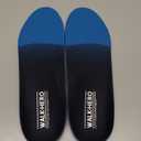 Plantar Fasciitis Insoles for Men Women - Orthotics Inserts, Shoe Insoles Arch Support Flat Feet Inserts Work Boot Insole (Mens 10-10 1/2 | Womens 12-12 1/2) (Blue)